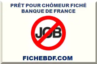 PRÊT POUR CHÔMEUR FICHÉ BDF 2026